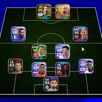eFootball Accounts Legends & Iconic Players Android|Big Time Erling Haaland 5 Jul'26|Epic Sergio Aguero,Mark van Bommel|Show