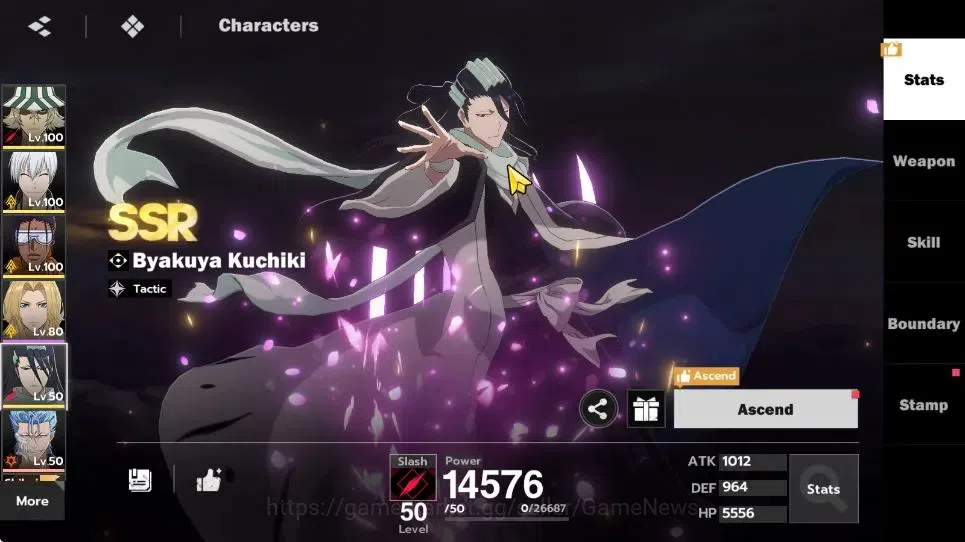 BLEACH: Soul Resonance Accounts NuverseSEA|END Lv73|10 SSR [(AizenB4,KisukeB1,Byak image 15