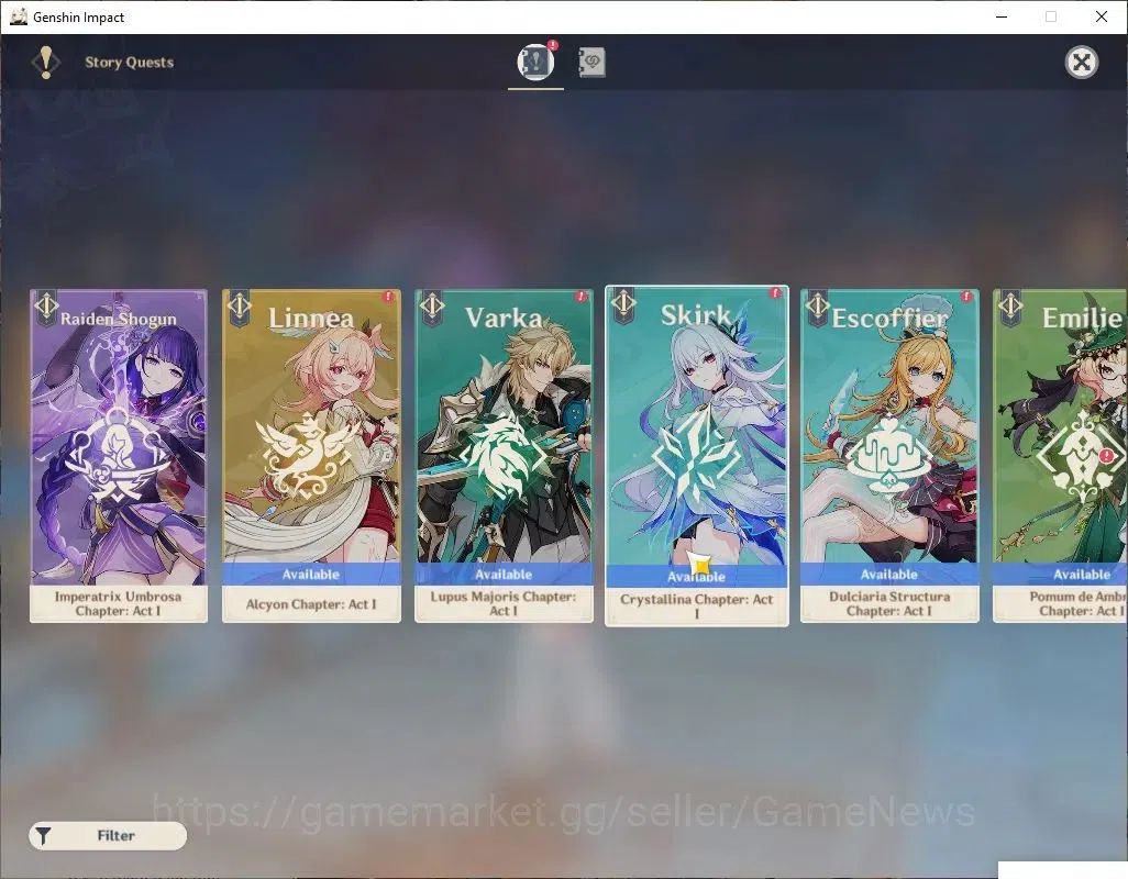 Genshin Impact Accounts Asia |AR 55|5 Limited+3(*5Wep)|Neuvilette+Sign,Ski image 12
