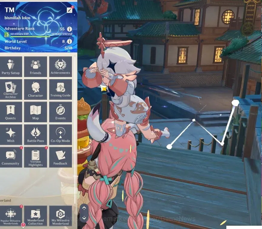 Genshin Impact Accounts Asia |AR 55|5 Limited+3(*5Wep)|Neuvilette+Sign,Ski image 2