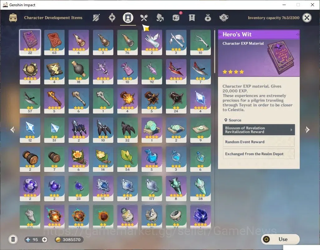 Genshin Impact Accounts Asia |AR 55|5 Limited+3(*5Wep)|Neuvilette+Sign,Ski image 7