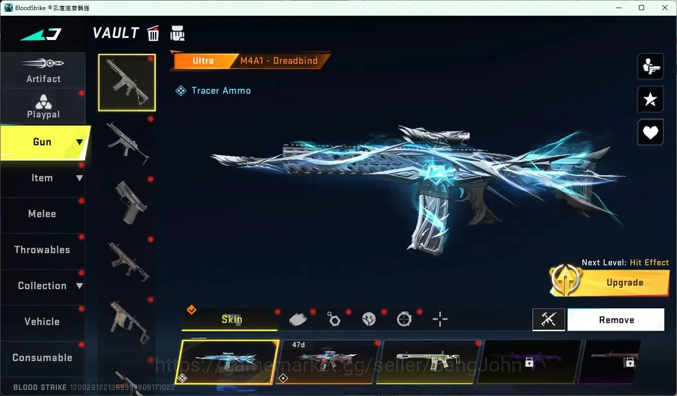 Blood Strike Accounts ASIA | ETERNAL: Desert Eagle Scorpius | 2 7DS: QBZ image 11