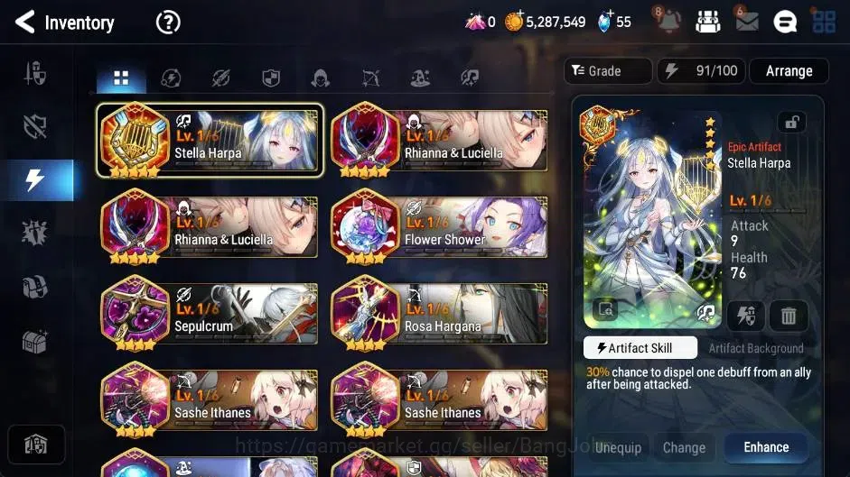 Epic Seven Accounts Global | Starter|2 ML(Twisted Eidolon Kayron,Rhian image 12