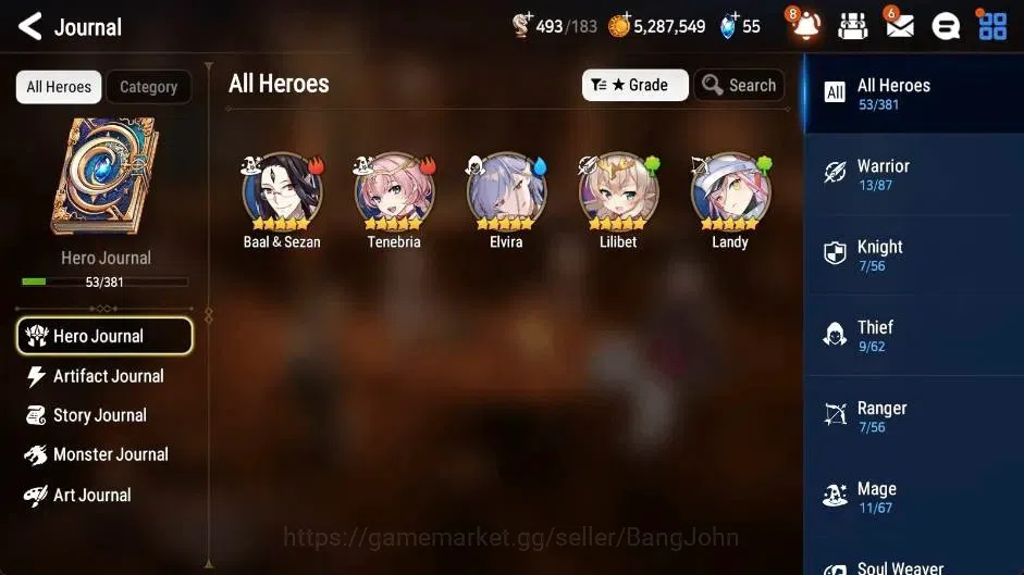 Epic Seven Accounts Global | Starter|2 ML(Twisted Eidolon Kayron,Rhian image 5