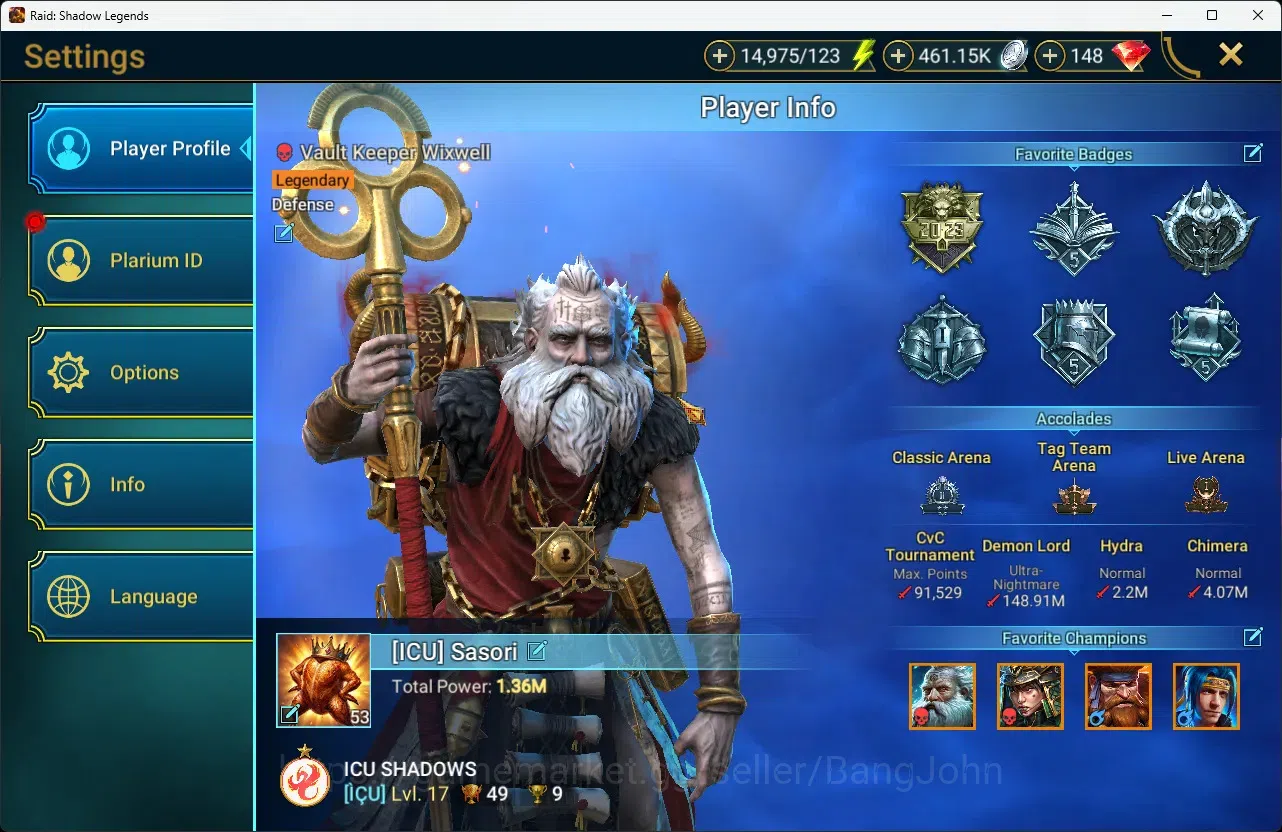 Raid: Shadow Legends Accounts Lv52 1,3MPower| 21 Legend |Ezio, Xenomorph, Ninja, image 19
