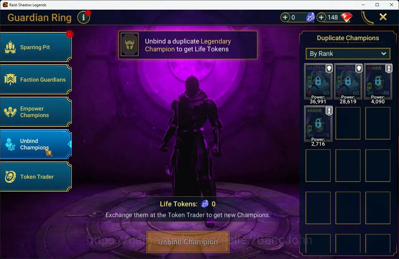 Raid: Shadow Legends Accounts Lv52 1,3MPower| 21 Legend |Ezio, Xenomorph, Ninja, image 4