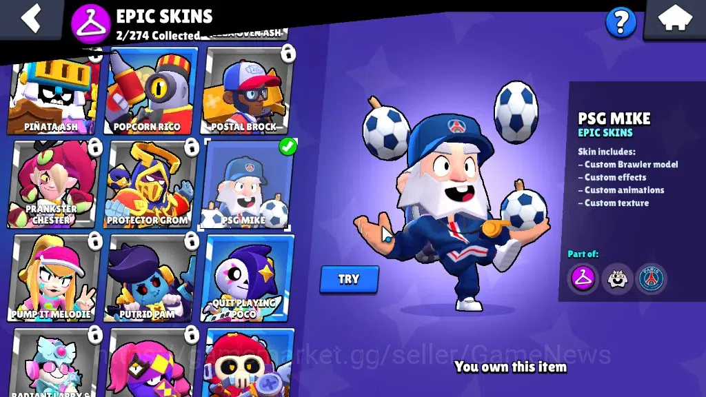 Brawl Stars Accounts 1322 Trophy|7,9k Bling|25 Brawlers 4 Max [Cordeliu image 14