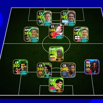 eFootball Accounts Legends & Iconic Players EFOOTBALL 2027 | EPIC F TORRES,G BATISTUTA,S GERARD,RONALDINHO,W ROONEY,C