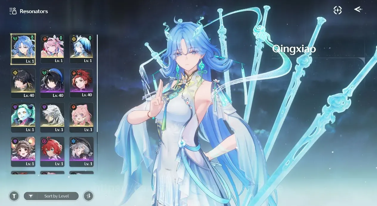 Wuthering Waves Accounts Starter EU|UL37|SOL3 R4| 4 Lim : Qingxiao, Denia, Shorekeeper+Sign, Rebecca| MC Female|Detail Check 1