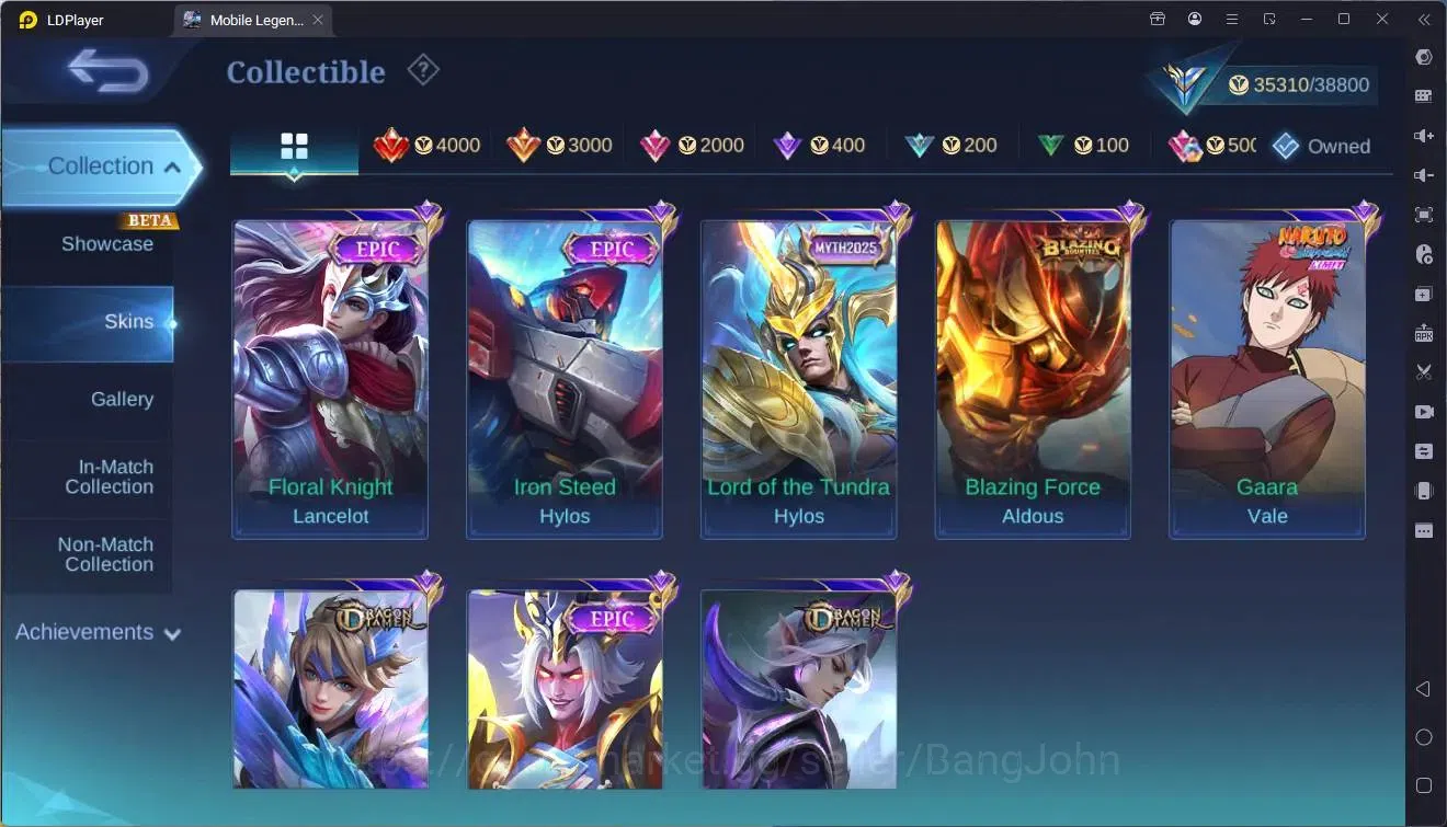 Mobile Legends: Bang Bang Accounts Collector Global |Hero 69|Skin 124|Expert|NEO Ling|Allstar Moskov|KOF Karina|CC 11