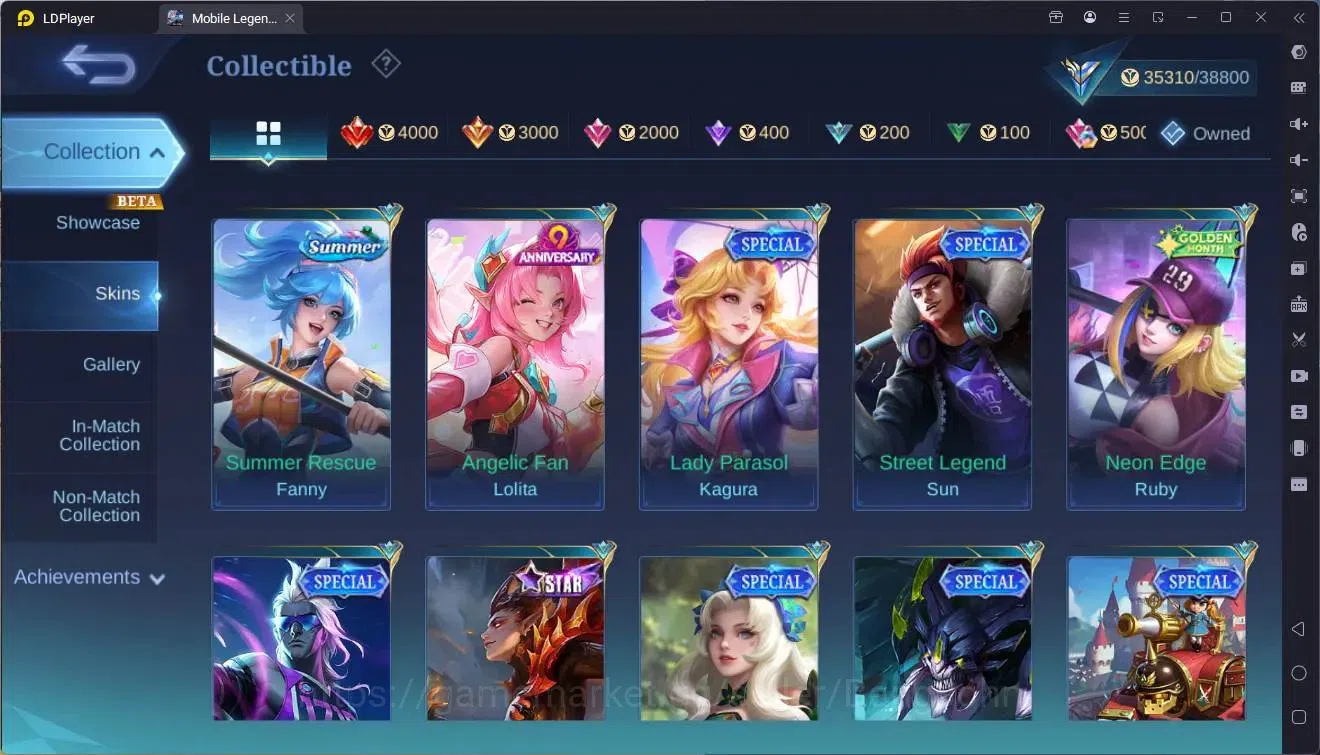 Mobile Legends: Bang Bang Accounts Collector Global |Hero 69|Skin 124|Expert|NEO Ling|Allstar Moskov|KOF Karina|CC 14
