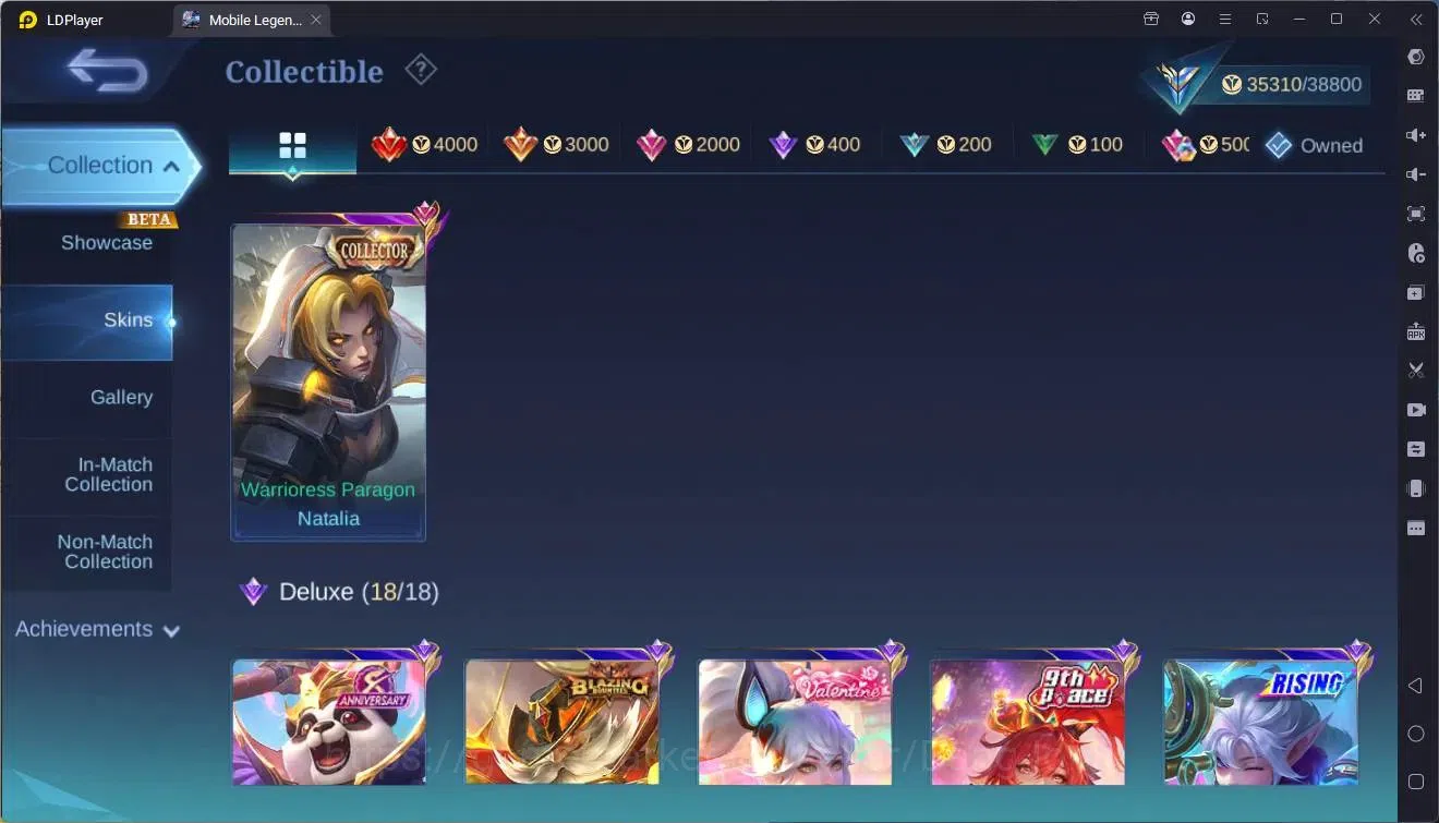 Mobile Legends: Bang Bang Accounts Collector Global |Hero 69|Skin 124|Expert|NEO Ling|Allstar Moskov|KOF Karina|CC 8