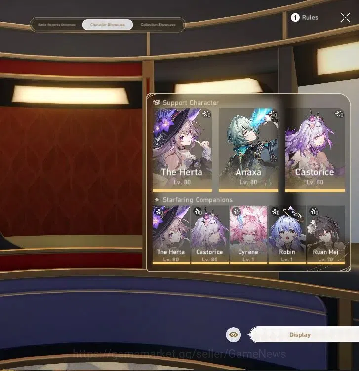 Honkai Star Rail Accounts Asia|TL 63|11 Limited|Casto+Sign,The Herta,Anaxa,T image 2