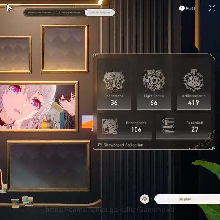 Honkai Star Rail Accounts Asia|TL 63|11 Limited|Casto+Sign,The Herta,Anaxa,T image 3
