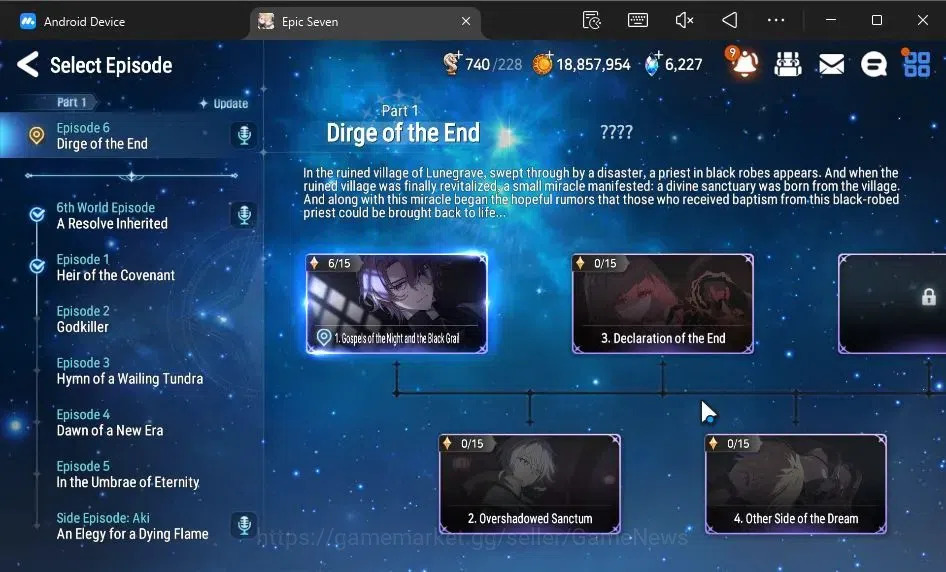 Epic Seven Accounts GLOBAL Unverif|New Era|3 ML(Rhianna&Luciella,NM Lu image 13