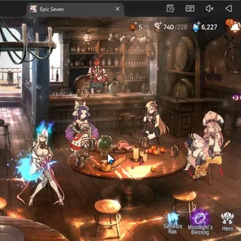 Epic Seven Limited Hero GLOBAL Unverif|New Era|3 ML(Rhianna&Luciella,NM Lu image 1
