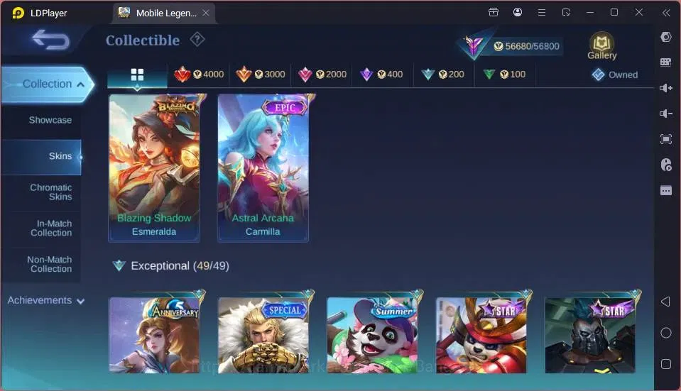 Mobile Legends: Bang Bang Accounts GLOBAL Hero 132 Skin 249 |CC Yss|LBox[Alice,Gatot, image 9