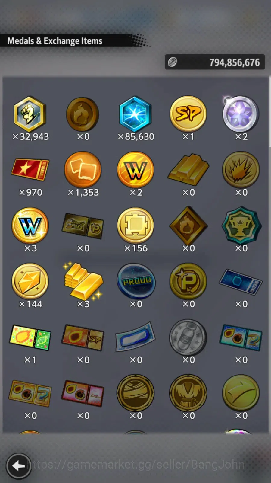 Dragon Ball Legends Accounts Android | Lvl 172|101M Total Power|791 CC|5 UL|2 L image 1