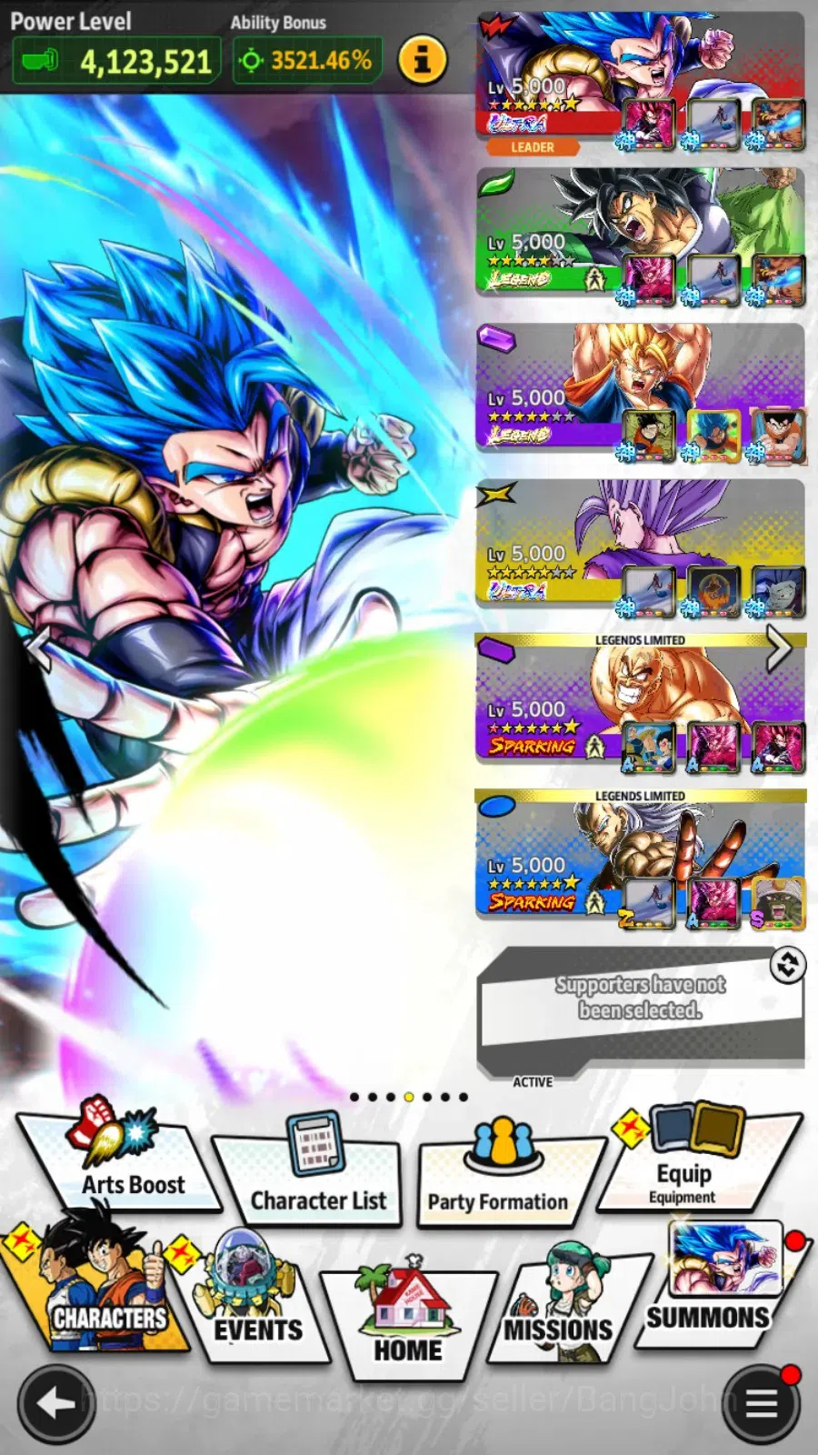 Dragon Ball Legends Accounts Android | Lvl 172|101M Total Power|791 CC|5 UL|2 L image 17