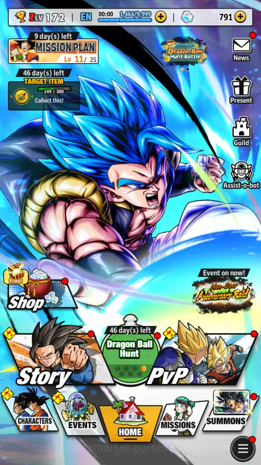 Dragon Ball Legends Accounts Android | Lvl 172|101M Total Power|791 CC|5 UL|2 L image 18