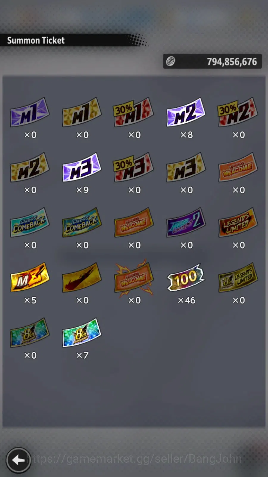 Dragon Ball Legends Accounts Android | Lvl 172|101M Total Power|791 CC|5 UL|2 L image 3