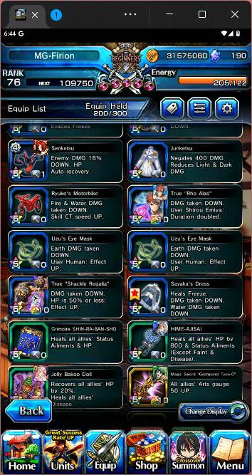 Grand Summoners Accounts Others GLOBAL|16 Ascend|Summer Miyu TW,Shirou Emiya TW,Chloe TW,Jay,Ira Gamagoori TW,etc|Take 6
