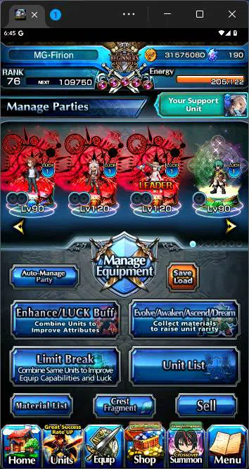 Grand Summoners Accounts Others GLOBAL|16 Ascend|Summer Miyu TW,Shirou Emiya TW,Chloe TW,Jay,Ira Gamagoori TW,etc|Take 8