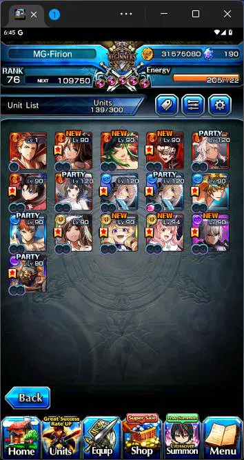 Grand Summoners Accounts Others GLOBAL|16 Ascend|Summer Miyu TW,Shirou Emiya TW,Chloe TW,Jay,Ira Gamagoori TW,etc|Take 9