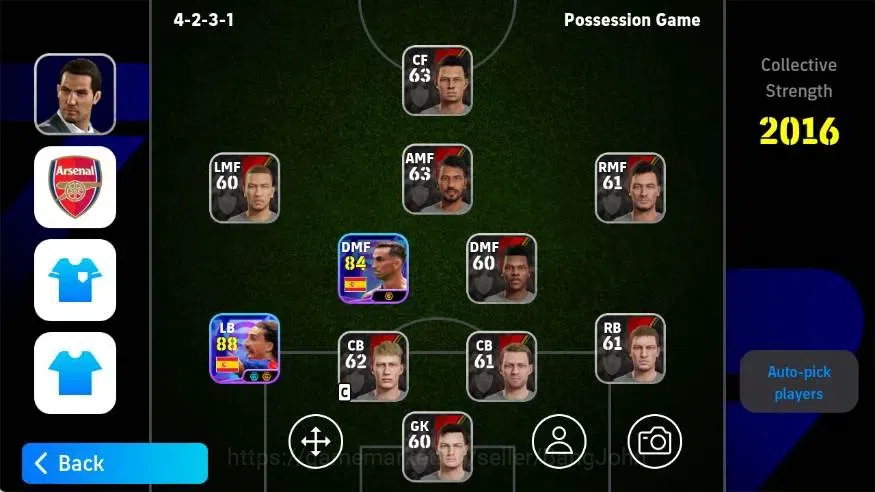 eFootball Accounts Others Mobile|PW 2016|Marc Cucurella Spain|2026|Check SS EFB2364B 1