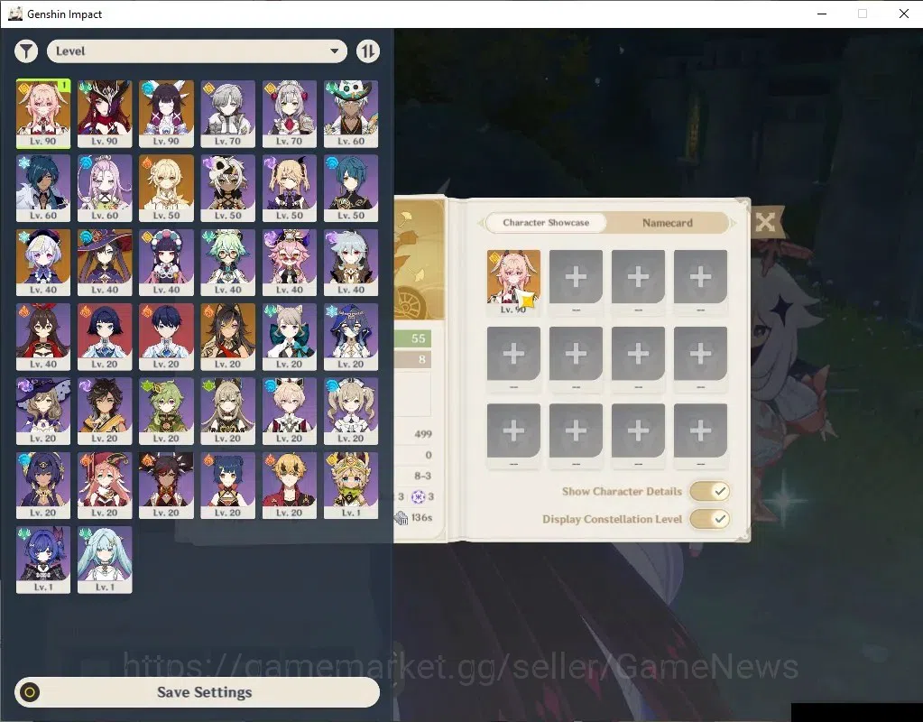 Genshin Impact Accounts ASIA|AR55|3Limited+29(*4Character)|Linnea,Columbin image 1