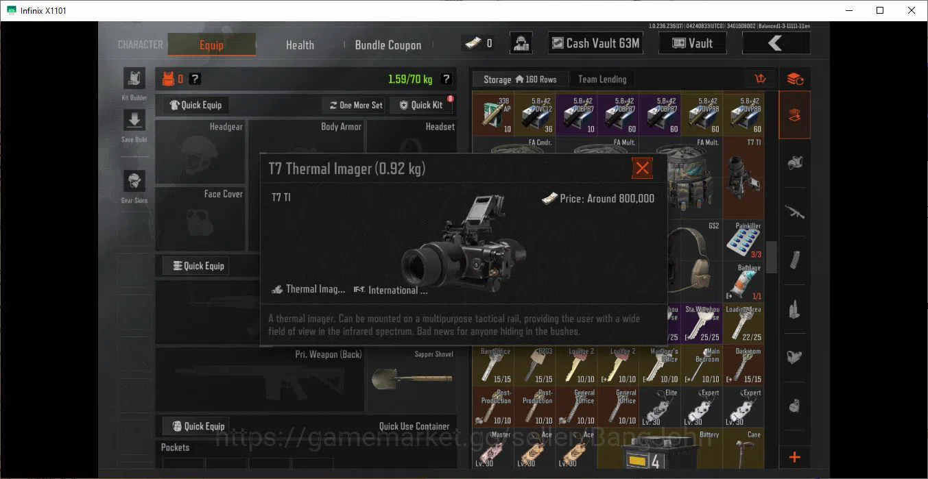 Arena Breakout Accounts MOBILE|LVL30 SV 73,4M|CV 63,6M|MORE SK WEAPON,KOI- image 14