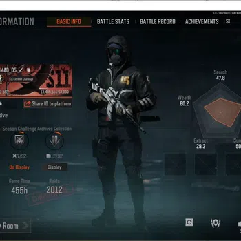 Arena Breakout High Value MOBILE|LVL30 SV 73,4M|CV 63,6M|MORE SK WEAPON,KOI- image 1