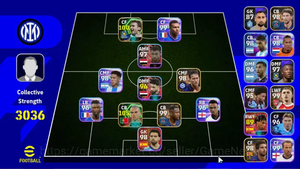 eFootball Accounts Legends & Iconic Players Android|Epic Pepe,Steven Gerrard,Andriy Shevchenko,ShowTime Luis Diaz,TFFC26 1