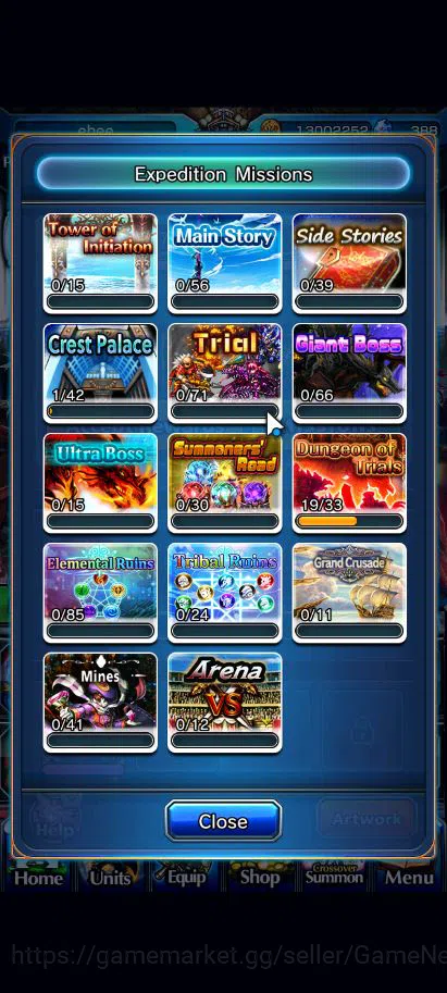 Grand Summoners Accounts Global |Rank 34|388 CC|12 Ascend+4 TW|[Liza,Chloe, image 6