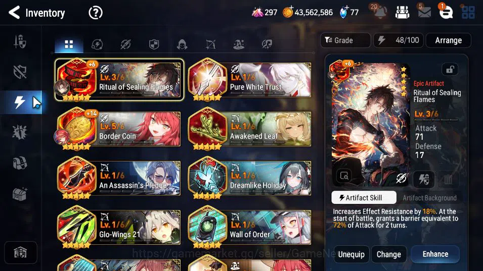 Epic Seven Accounts GLOBAL Unverif|New Era|4 ML(Straze, MChloe, BW ISe image 6