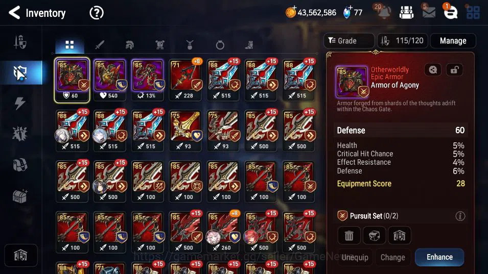 Epic Seven Accounts GLOBAL Unverif|New Era|4 ML(Straze, MChloe, BW ISe image 7