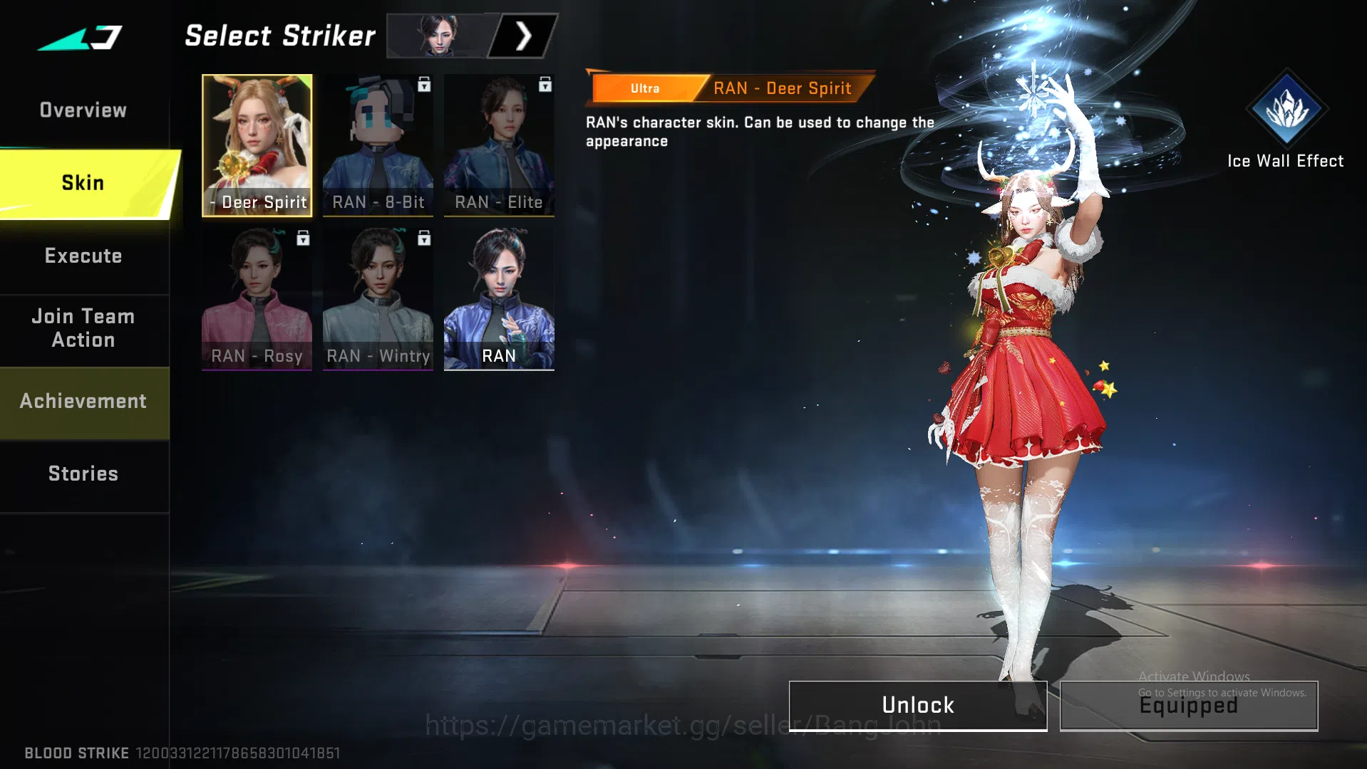 Blood Strike Accounts Polosan ran ultra BS109B image 2