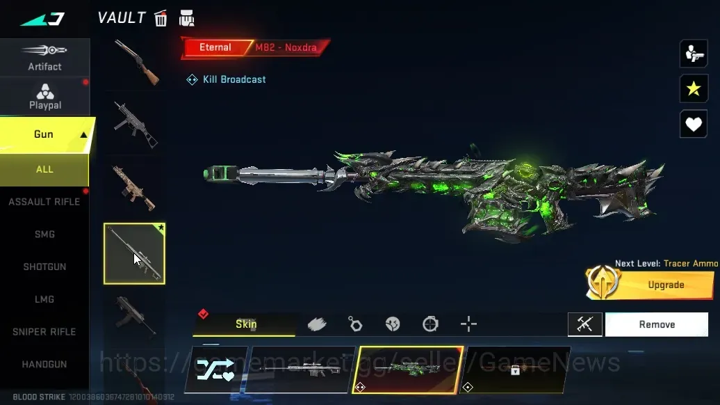 Blood Strike Accounts Starter Asia | Eternal M82 Noxdra Lv2 | Legendary Nova Rebel Vogue | Fresh Starter Acc |Log 1