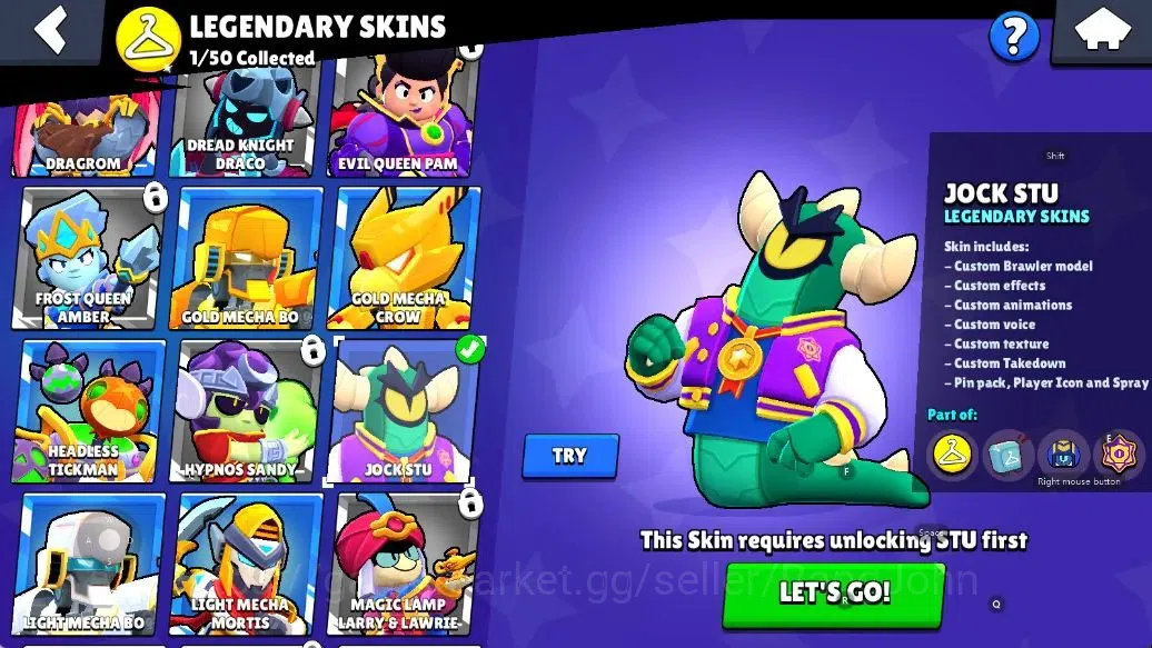 Brawl Stars Accounts Android | 3260 Thropy|37 Brawler-10 Max Lv - 4 Hyp image 14