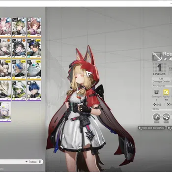 Arknights: Endfield Accounts NA\EU|Lv 3|4 SSR 2 Limited + 3(*6 Weap)|(Mi Fu,Rossi),Lifeng,Ardelia|1 Selector