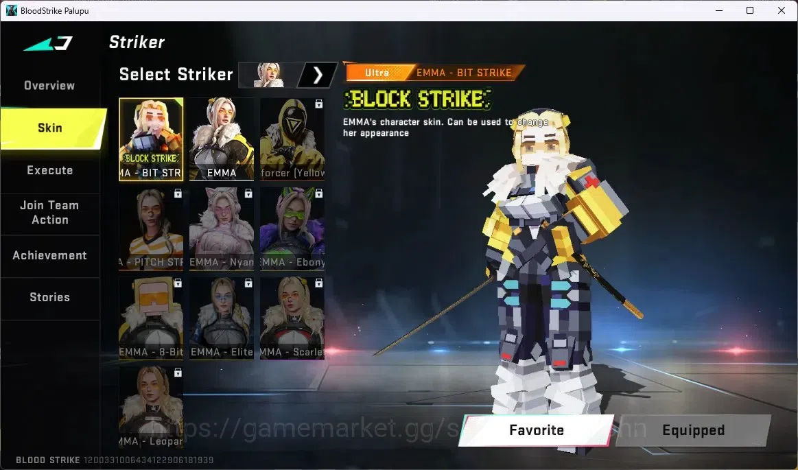 Blood Strike Accounts ASIA |5 ULTRA GUN:Glock, INP-9,AUG,GALILQBZ98 | 1 image 11