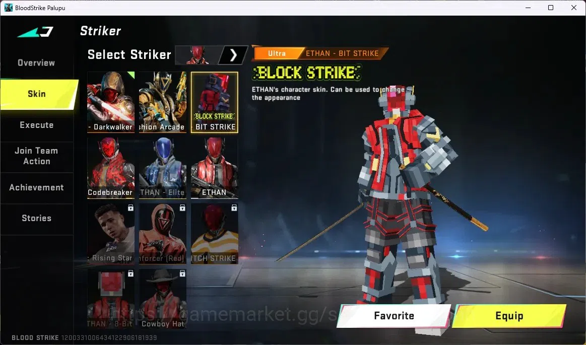 Blood Strike Accounts ASIA |5 ULTRA GUN:Glock, INP-9,AUG,GALILQBZ98 | 1 image 14