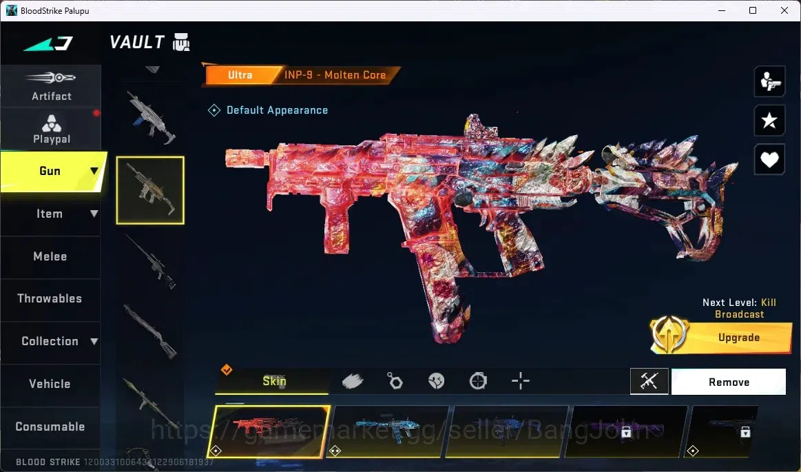 Blood Strike Accounts ASIA |5 ULTRA GUN:Glock, INP-9,AUG,GALILQBZ98 | 1 image 3