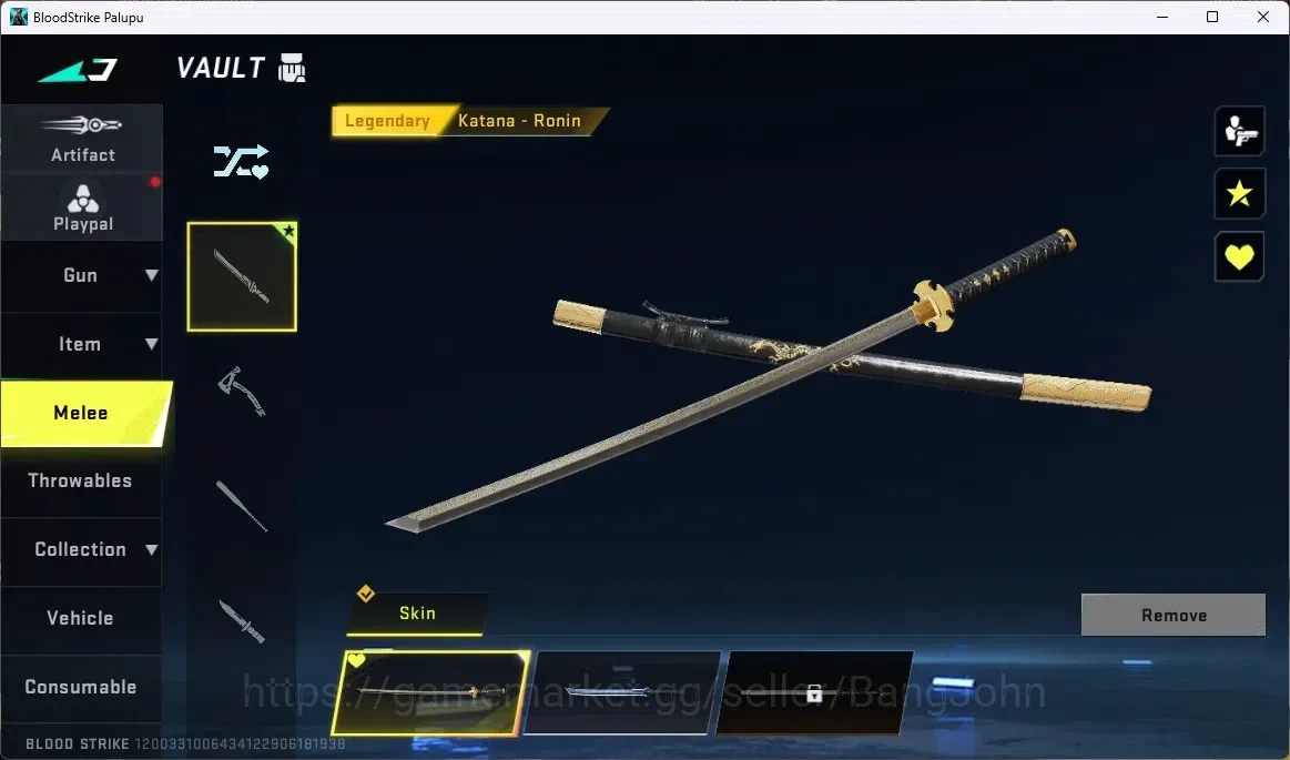 Blood Strike Accounts ASIA |5 ULTRA GUN:Glock, INP-9,AUG,GALILQBZ98 | 1 image 8