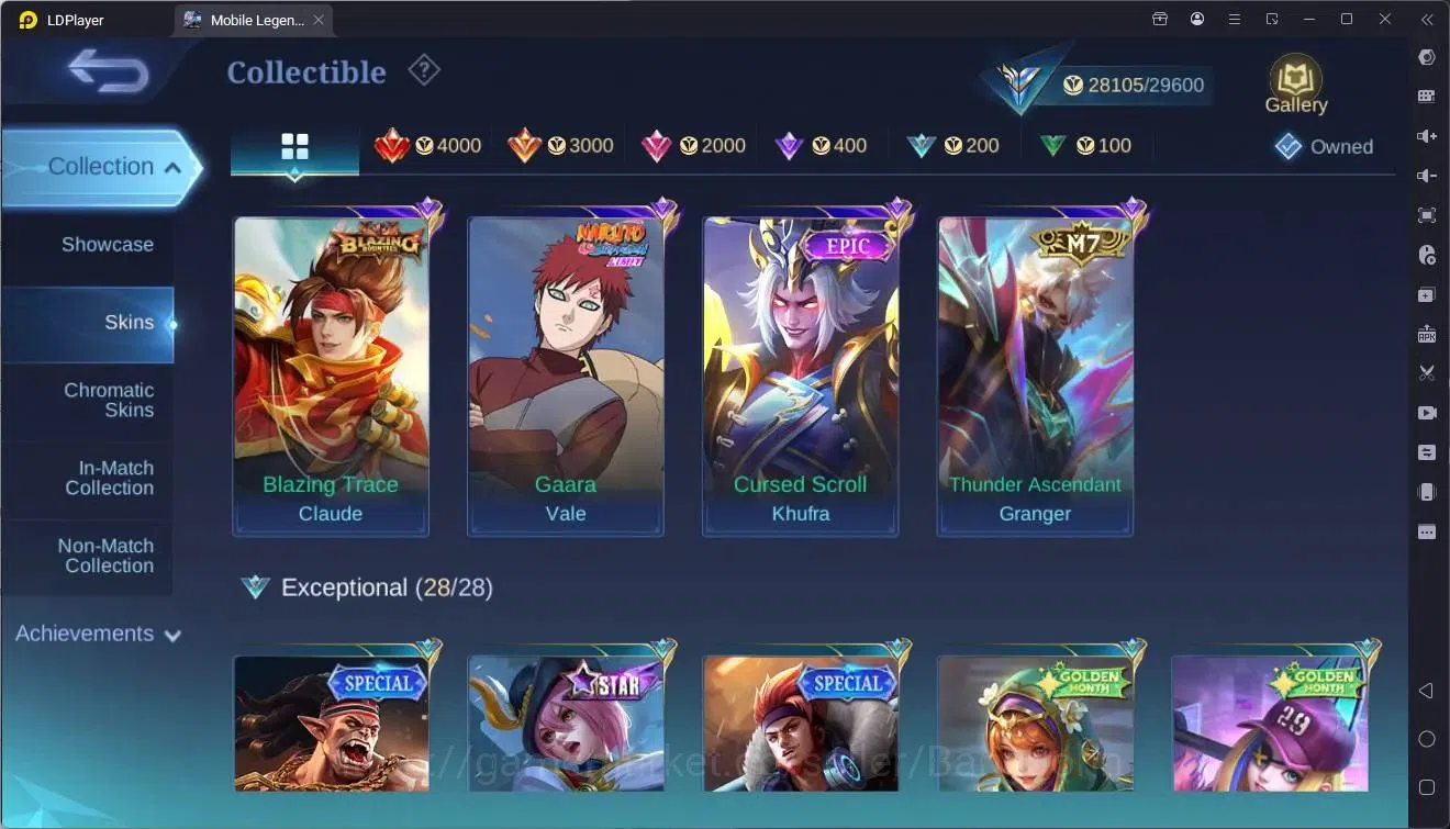 Mobile Legends: Bang Bang Accounts Global |Hero 102|Skin 127|Expert|KOF Karina|M7 Gra image 10
