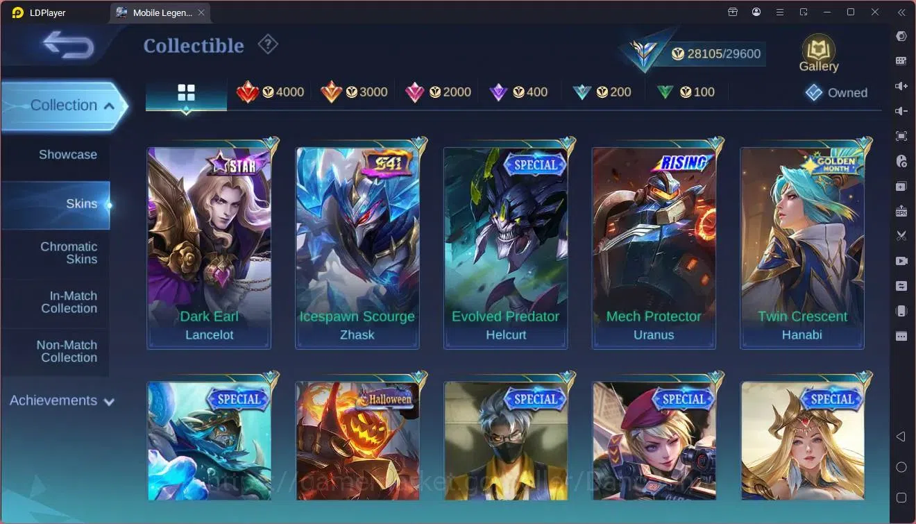 Mobile Legends: Bang Bang Accounts Global |Hero 102|Skin 127|Expert|KOF Karina|M7 Gra image 13