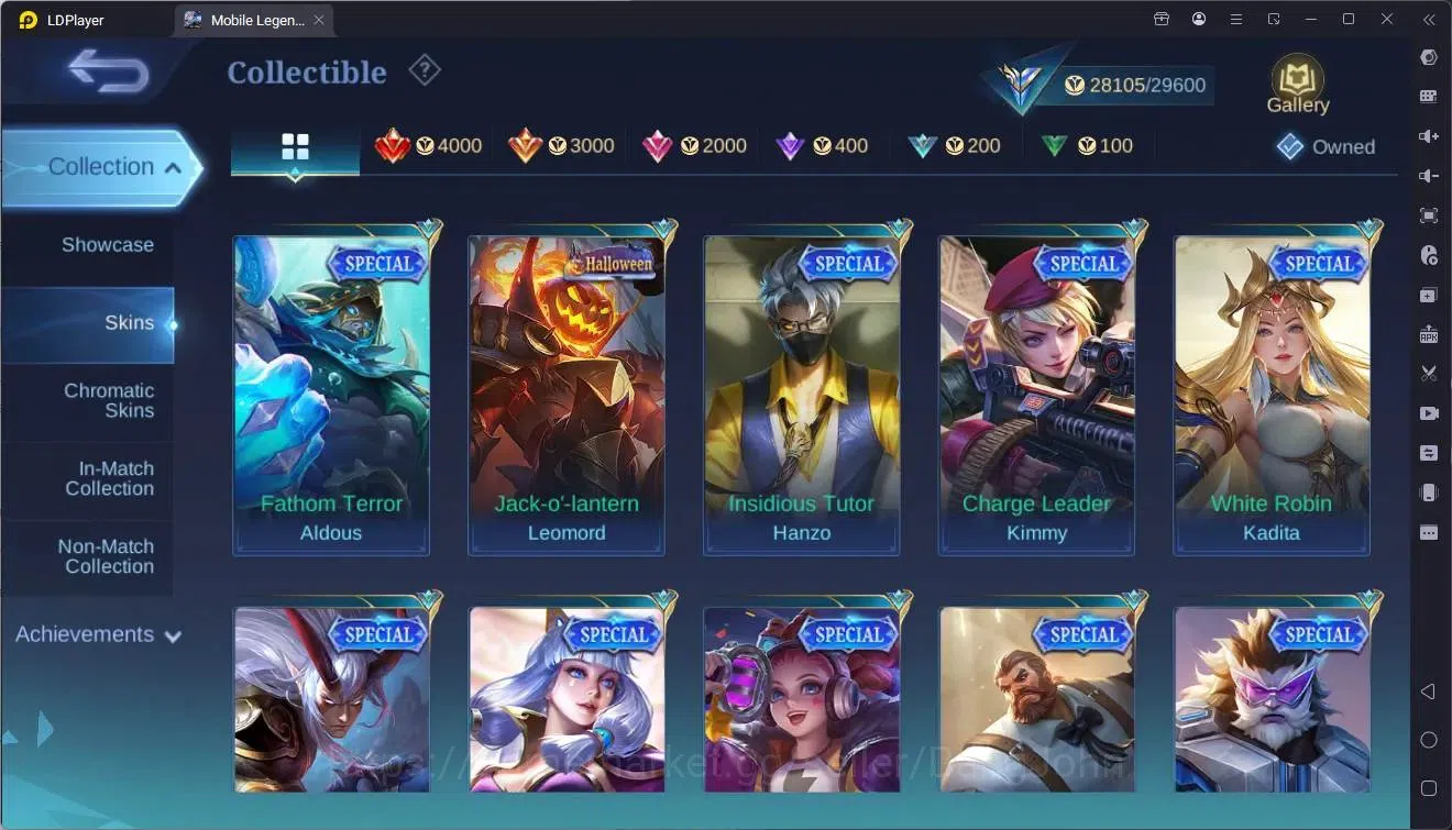 Mobile Legends: Bang Bang Accounts Global |Hero 102|Skin 127|Expert|KOF Karina|M7 Gra image 14