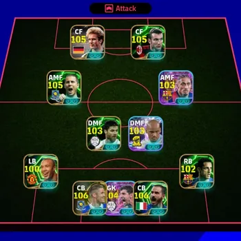 eFootball Accounts Mid-Tier =[ Strength 3235+ ]= ➜ Rummenigge ➺ Shevchenko ➜ Hazard ➺ Rapinha ➜ Cahil ➺ Bonucci ➜ Courtois