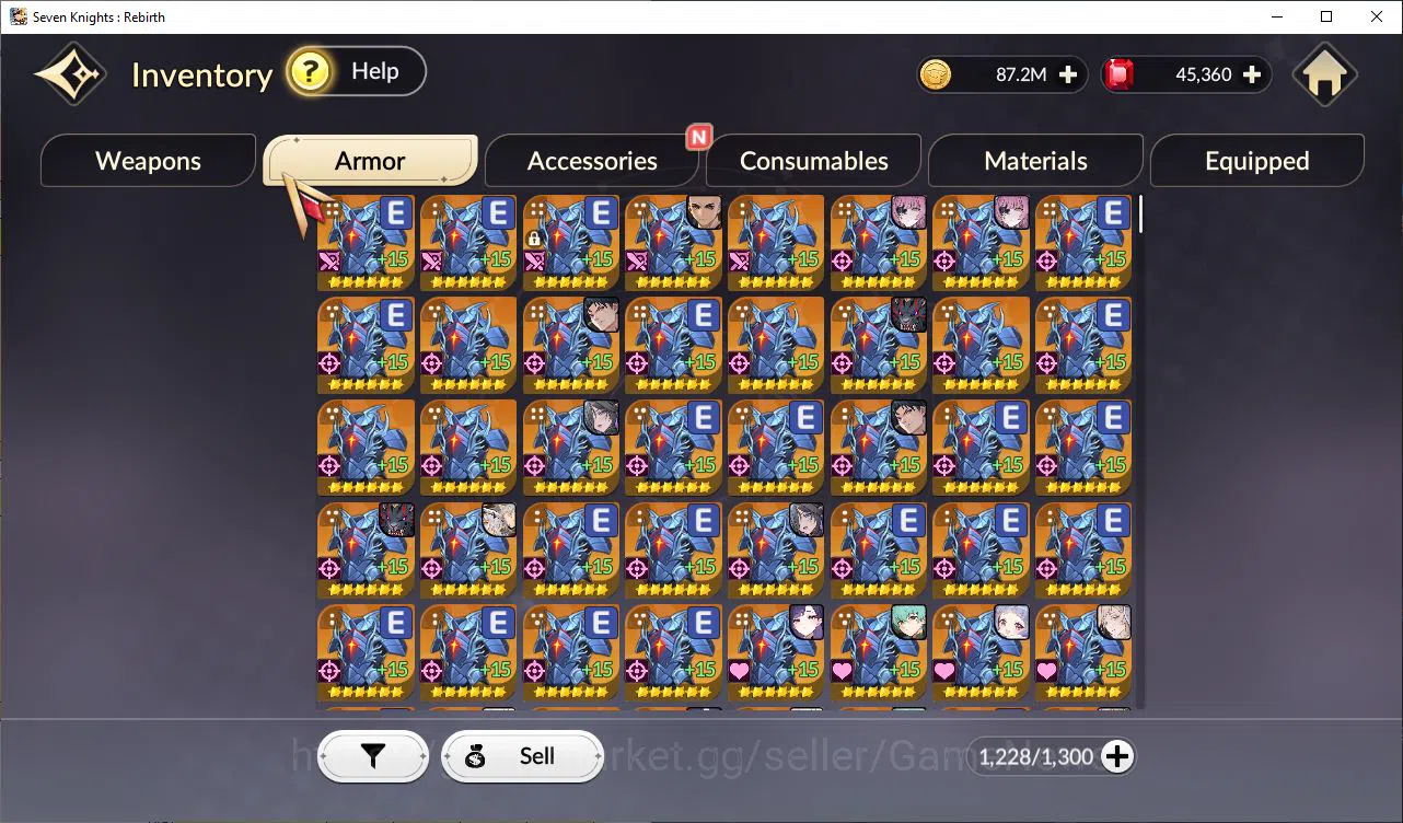 Seven Knights Re:Birth Accounts Global Sea|4 Ex-7k [Gelidus,JuriTC1,Melia,Rosie]+2 image 10