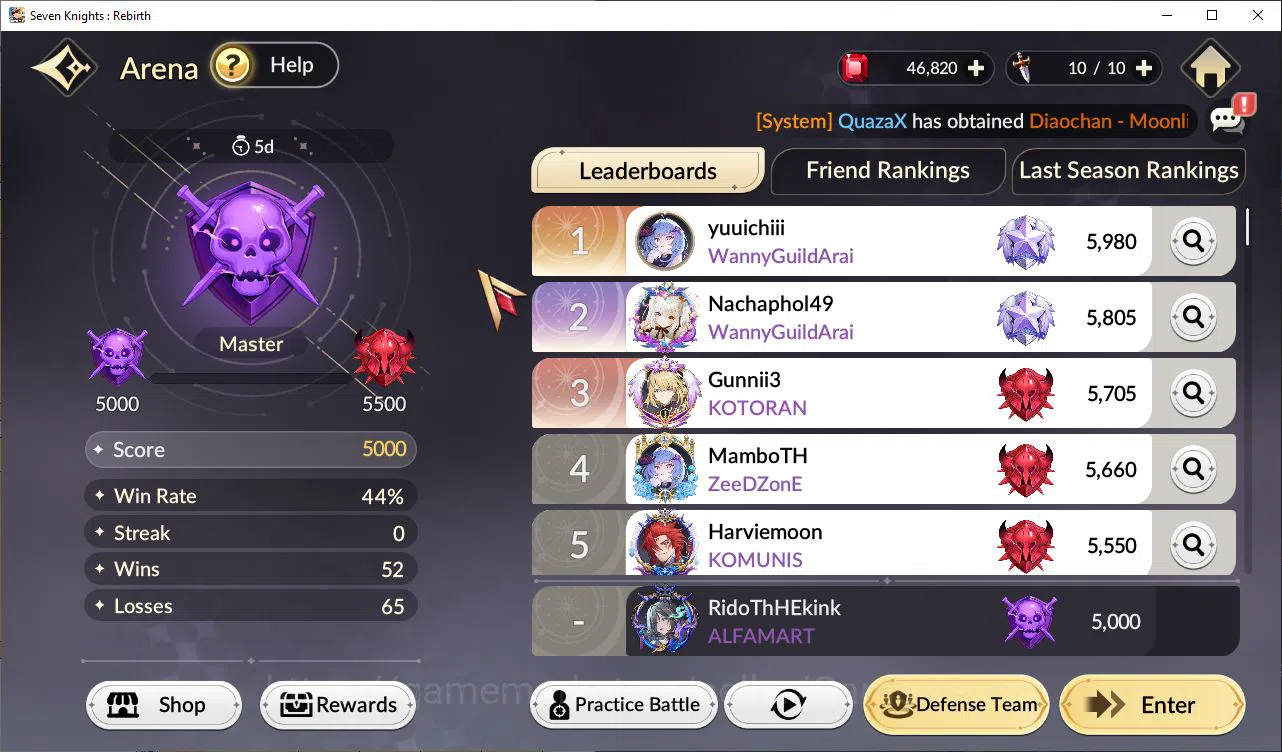 Seven Knights Re:Birth Accounts Global Sea|4 Ex-7k [Gelidus,JuriTC1,Melia,Rosie]+2 image 14